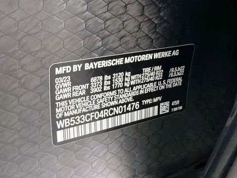 Used 2024 BMW iX M60 AWD/4WD image 16