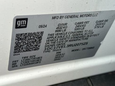 Used 2024 Chevrolet Silverado EV W/T image 52