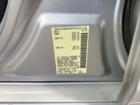 Used 2018 Nissan Altima 2.5 SV w/ 2.5 SV Technology Package image 37