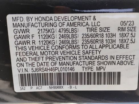 Certified 2023 Honda CR-V EX image 35