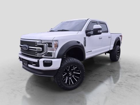 Used 2020 Ford F250 Limited w/ Snow Plow Prep Package AWD/4WD image 1