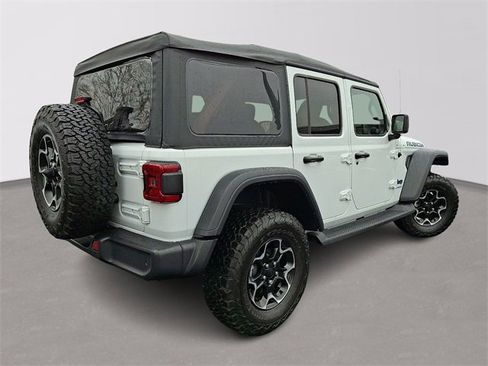 Used 2022 Jeep Wrangler Unlimited Rubicon 4xe w/ Safety Group image 4