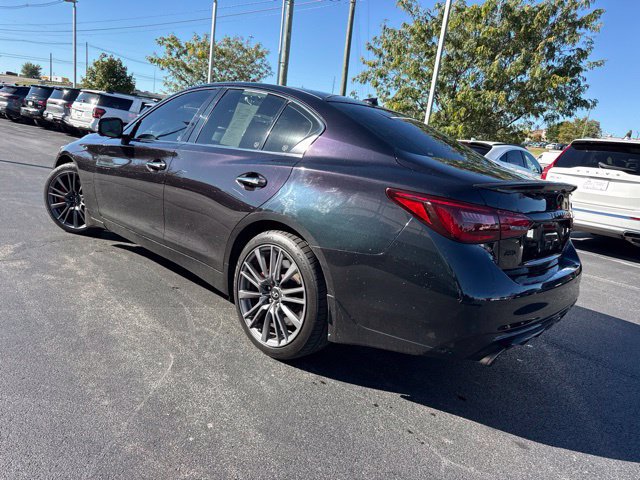 Used 2023 INFINITI Q50 Red Sport 400 w/ Black Opal Edition AWD/4WD image 5