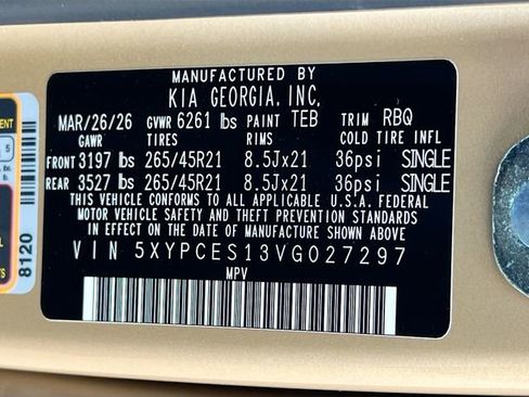 New 2027 Kia Telluride EX X-Line AWD/4WD image 35