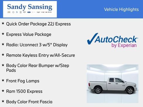 Used 2018 RAM 1500 Express w/ Express Value Package AWD/4WD image 7