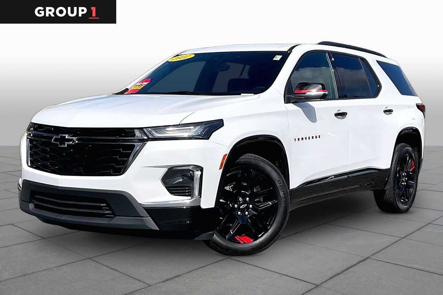 Used 2022 Chevrolet Traverse Premier w/ Redline Edition AWD/4WD image 1
