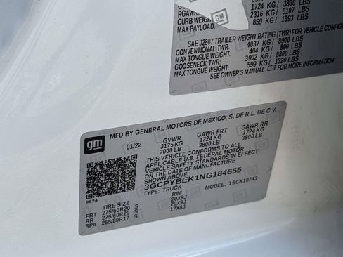 Used 2022 Chevrolet Silverado 1500 Custom AWD/4WD image 32