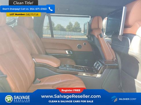 Used 2016 Land Rover Range Rover Long Wheelbase Autobiography AWD/4WD image 15