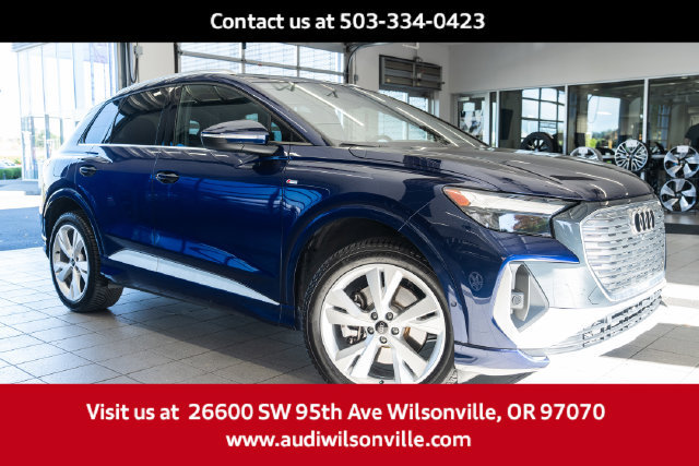 Used 2023 Audi Q4 e-tron Premium Plus w/ Premium Plus AWD/4WD image 1