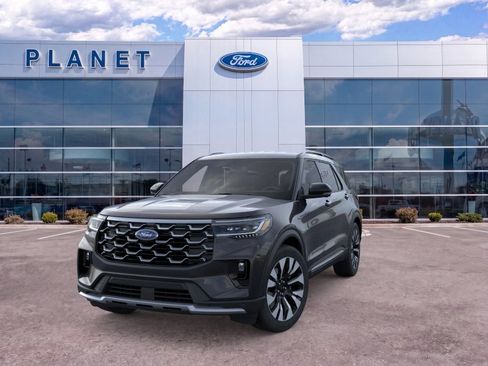 New 2026 Ford Explorer Platinum w/ LUX Leather Package AWD/4WD image 2