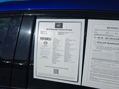 Used 2023 Hyundai Elantra N Line FWD image 43