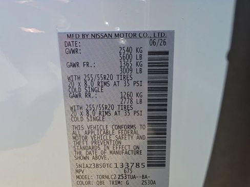 New 2026 Nissan Murano SV AWD/4WD image 31