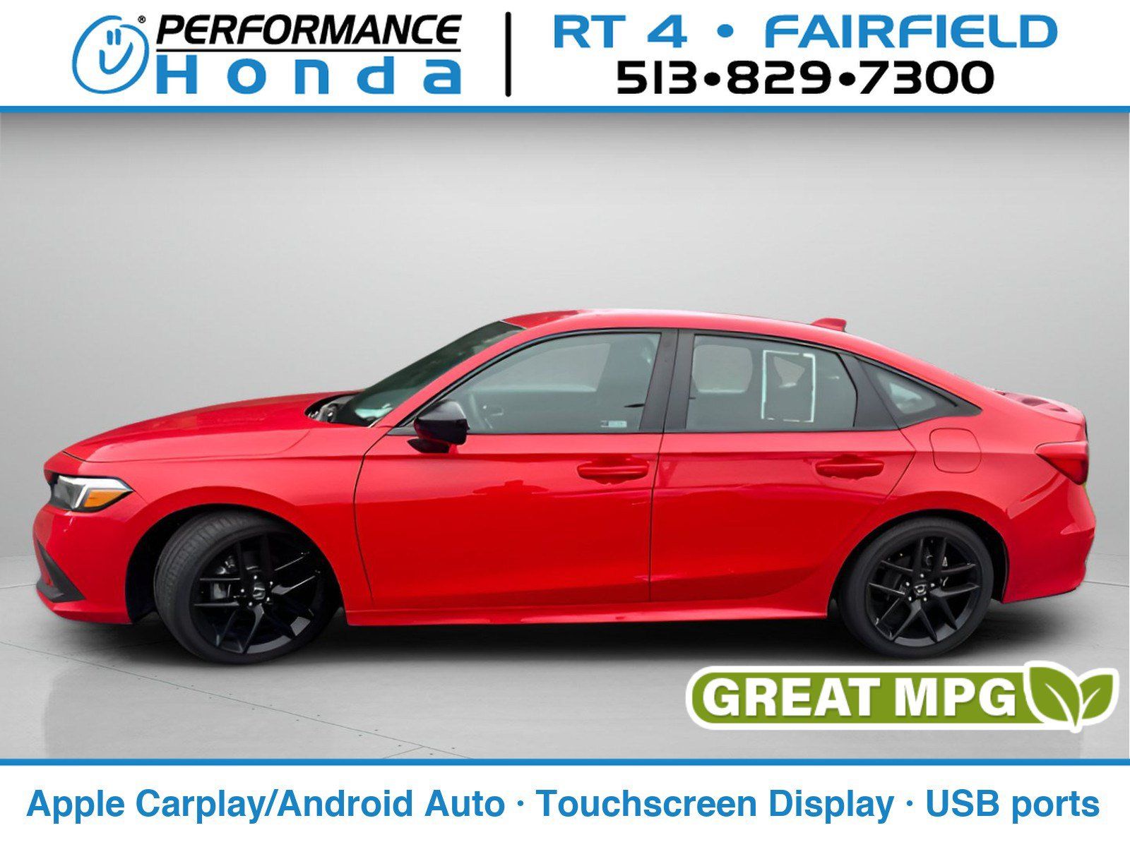 Used 2024 Honda Civic Sport image 1