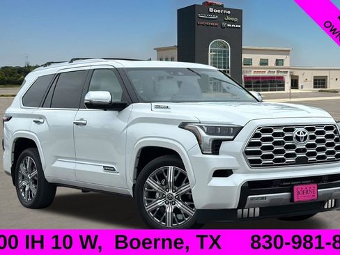 Used 2024 Toyota Sequoia Capstone AWD/4WD image 1