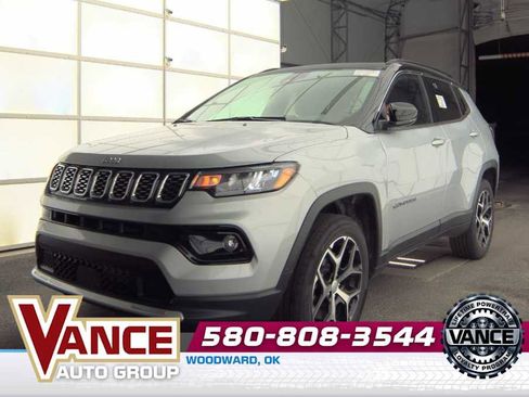 Used 2024 Jeep Compass Limited w/ Sun and Sound Group AWD/4WD image 1