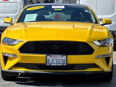 Certified 2018 Ford Mustang Coupe w/ Black Accent Pkg RWD image 10