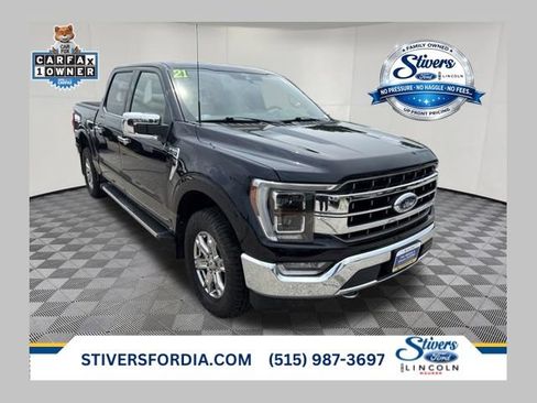 Used 2021 Ford F150 Lariat w/ Equipment Group 502A High AWD/4WD image 1