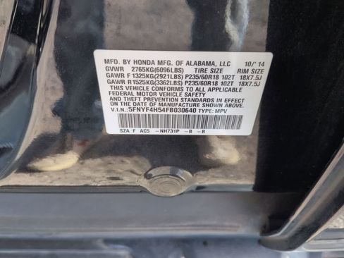 Used 2015 Honda Pilot EX-L image 31