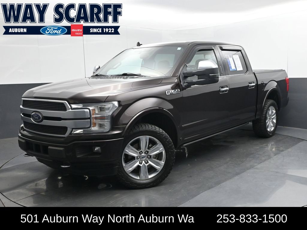 Used 2018 Ford F150 Platinum w/ Technology Package AWD/4WD image 1