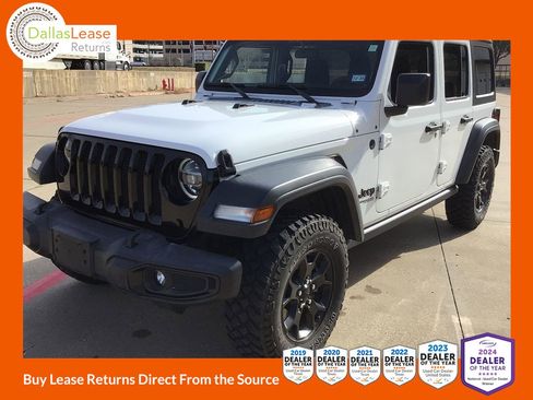 Used 2021 Jeep Wrangler Unlimited Sport image 1