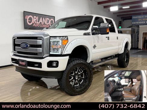 Used 2015 Ford F250 Platinum w/ FX4 Off-Road Package AWD/4WD image 1