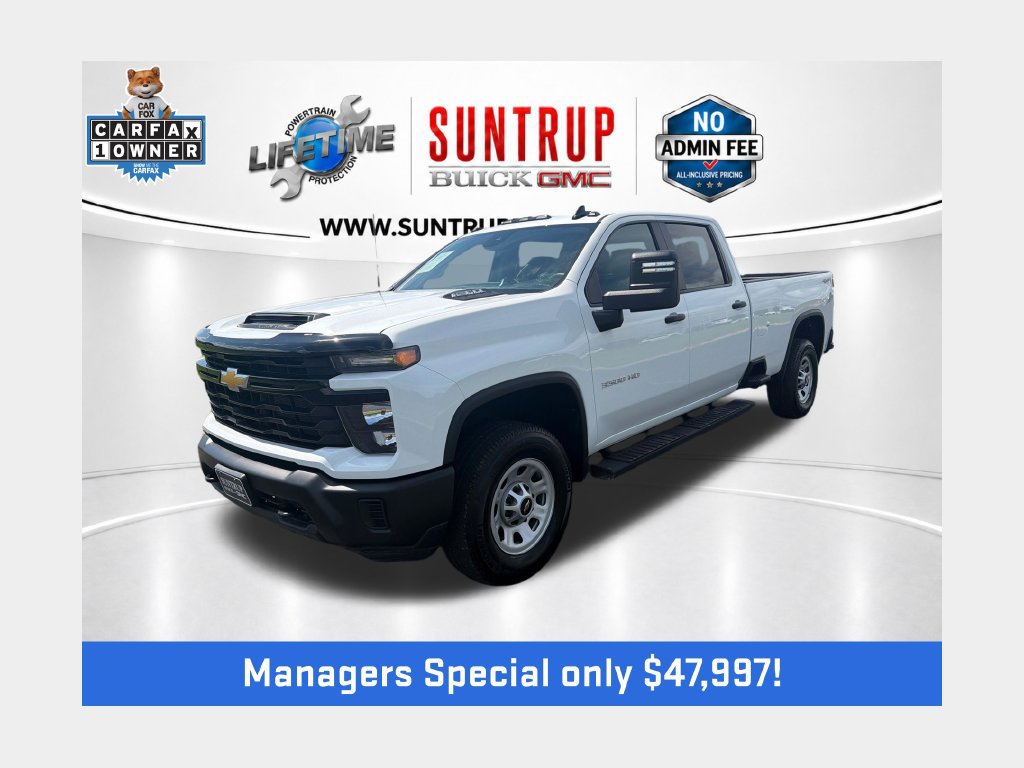 Used 2024 Chevrolet Silverado 3500 W/T w/ WT Convenience Package AWD/4WD 360° Tour