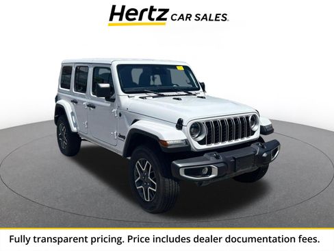 Used 2025 Jeep Wrangler Unlimited Sahara AWD/4WD image 1