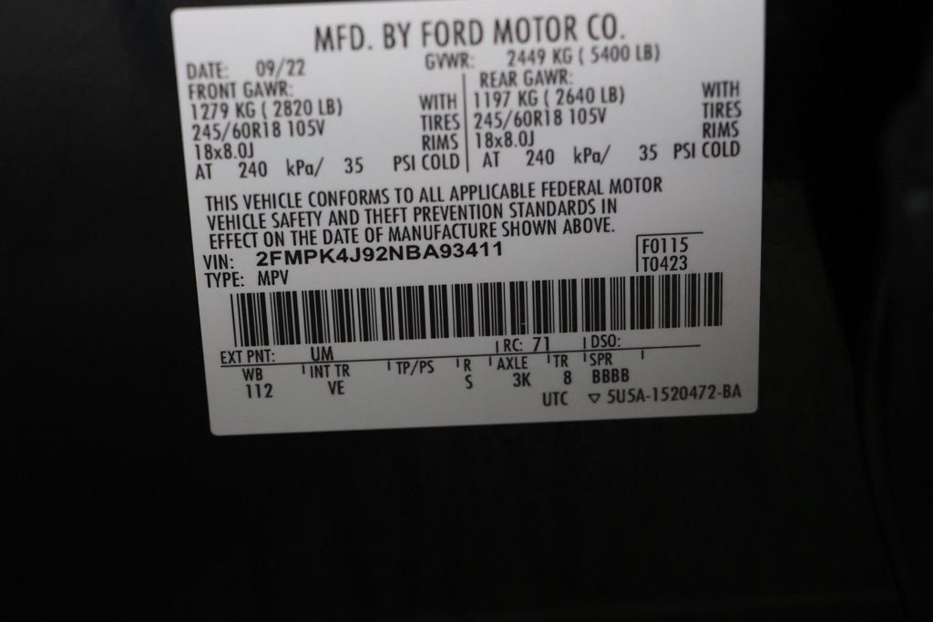 Used 2022 Ford Edge SEL AWD/4WD image 40