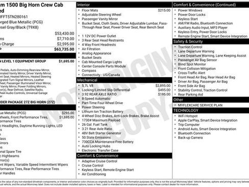 New 2026 RAM 1500 Big Horn AWD/4WD image 9