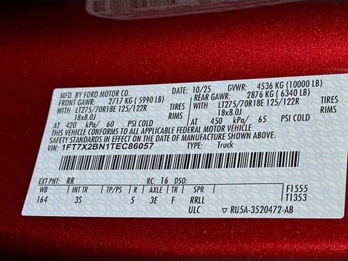 New 2026 Ford F250 XLT w/ FX4 Off-Road Package image 17