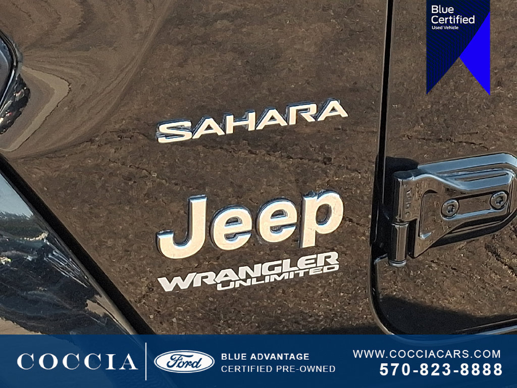Used 2020 Jeep Wrangler Unlimited Sahara AWD/4WD image 29