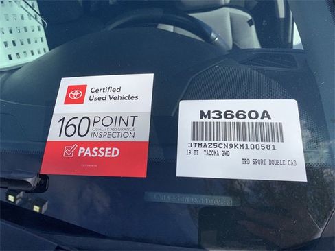 Certified 2019 Toyota Tacoma TRD Sport image 36