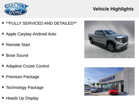 Used 2024 GMC Sierra 1500 AT4 w/ Technology Package image 8