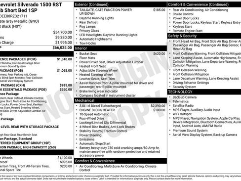 Used 2024 Chevrolet Silverado 1500 RST w/ Convenience Package II AWD/4WD image 20