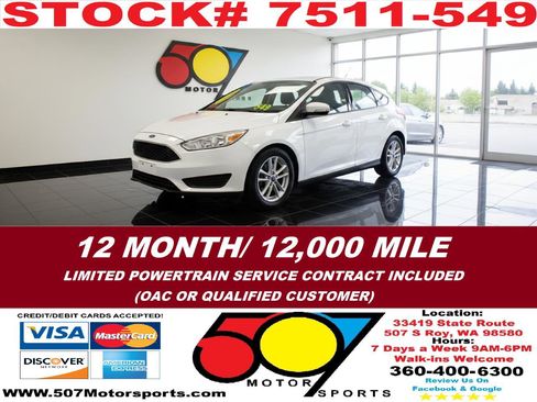 Used 2017 Ford Focus SE image 1