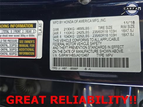 Used 2018 Honda CR-V EX-L image 31