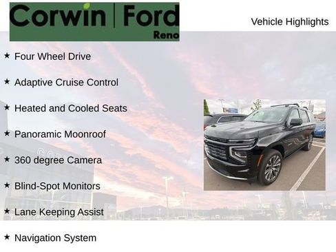 Used 2026 Chevrolet Tahoe High Country AWD/4WD image 8