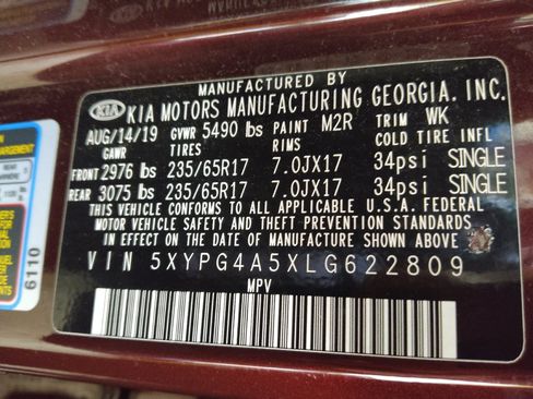 Used 2020 Kia Sorento FWD V6 image 33
