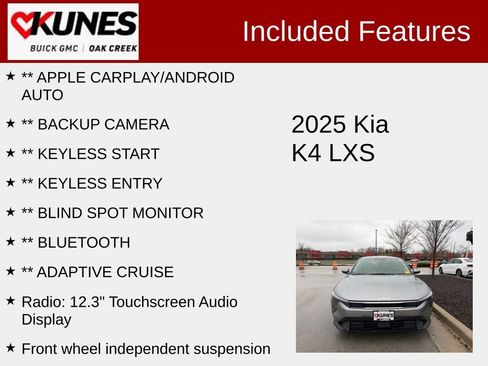 Used 2025 Kia K4 FWD image 2