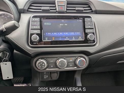 New 2025 Nissan Versa S w/ Trunk Package image 17
