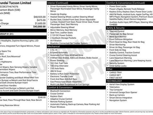 New 2026 Hyundai Tucson Limited image 27