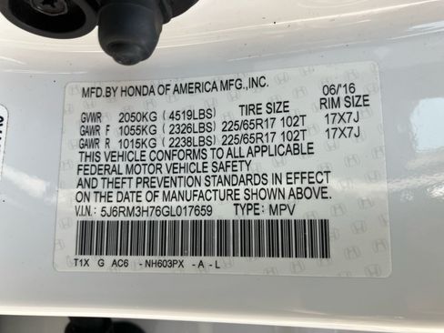 Used 2016 Honda CR-V EX-L image 39