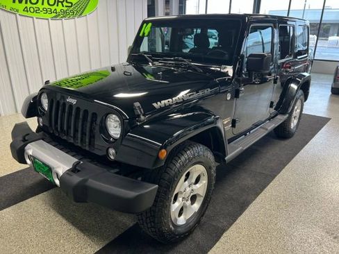 Used 2014 Jeep Wrangler Unlimited Sahara w/ Max Tow Package image 1