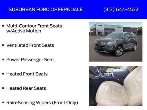 Used 2017 Ford Explorer Limited w/ Equipment Group 301A image 25
