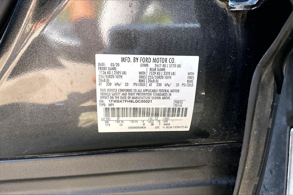 Used 2020 Ford Explorer Limited RWD image 44
