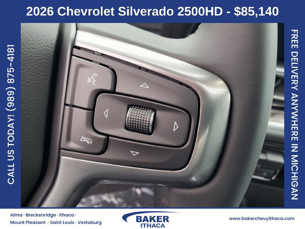 New 2026 Chevrolet Silverado 2500 LTZ w/ Trail Boss Package AWD/4WD image 14