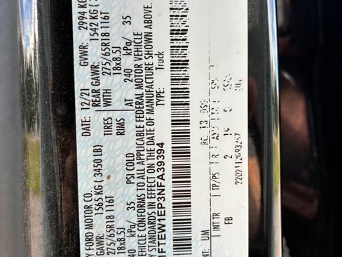 Certified 2022 Ford F150 XLT w/ Equipment Group 302A High AWD/4WD image 55