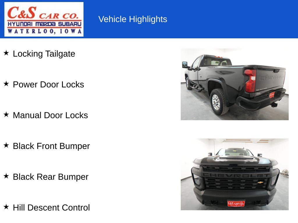 Used 2020 Chevrolet Silverado 2500 W/T w/ WT Convenience Package AWD/4WD image 22