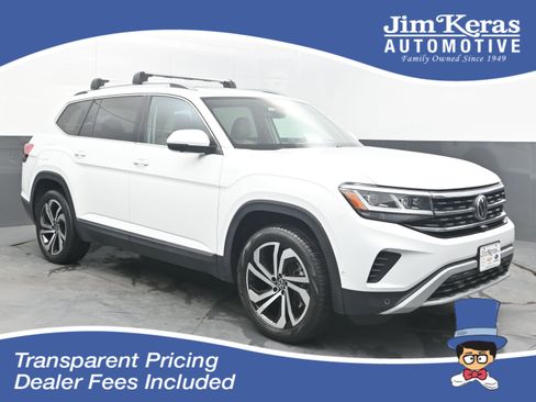 Used 2021 Volkswagen Atlas SEL Premium AWD/4WD image 1