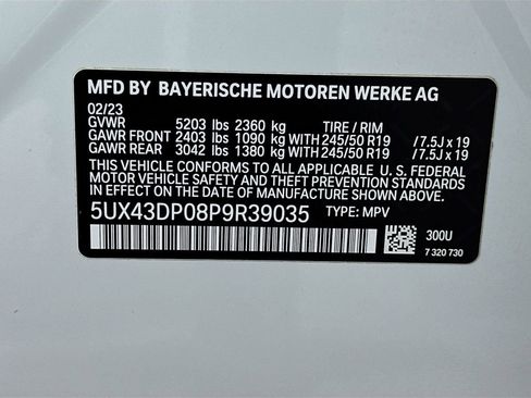 Certified 2023 BMW X3 sDrive30i w/ Premium Package image 32